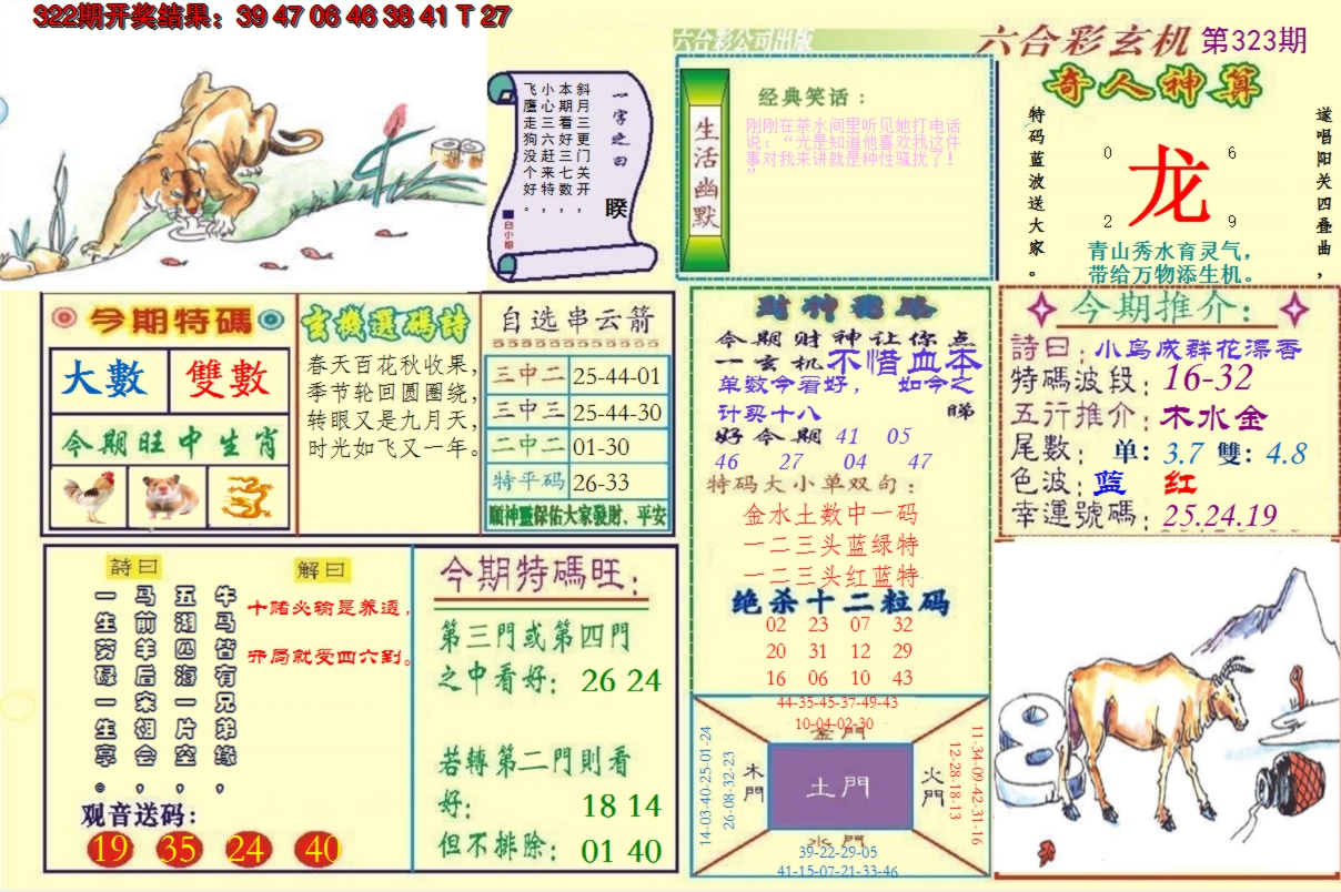 2024323期澳门六合玄机