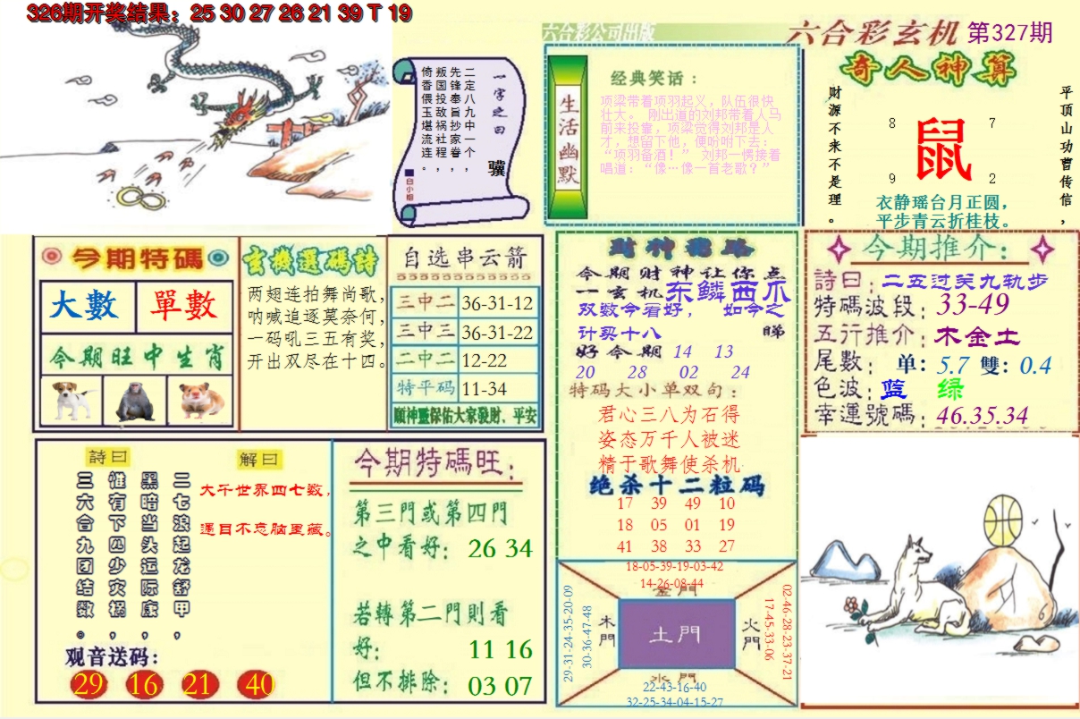 2024327期澳门六合玄机