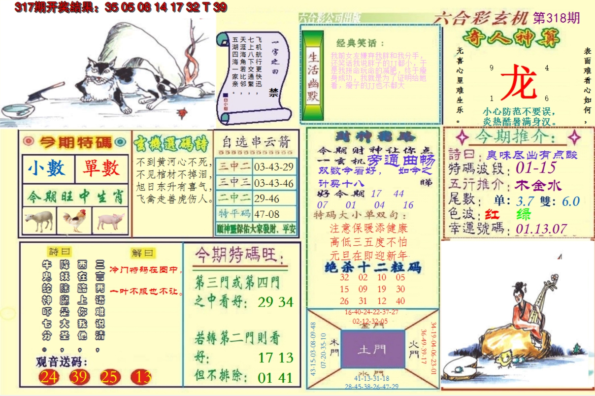 2024318期澳门六合玄机
