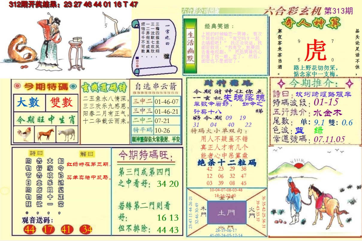 2024313期澳门六合玄机