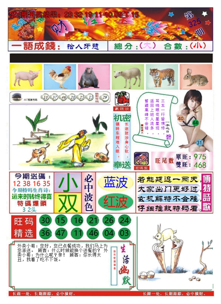 2024325期澳门财经宝鉴