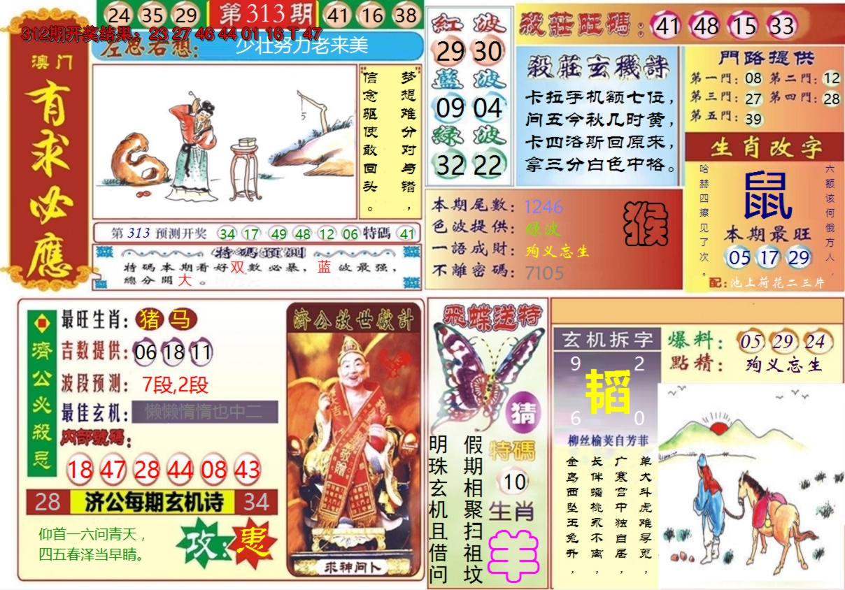 2024313期澳门有求必应