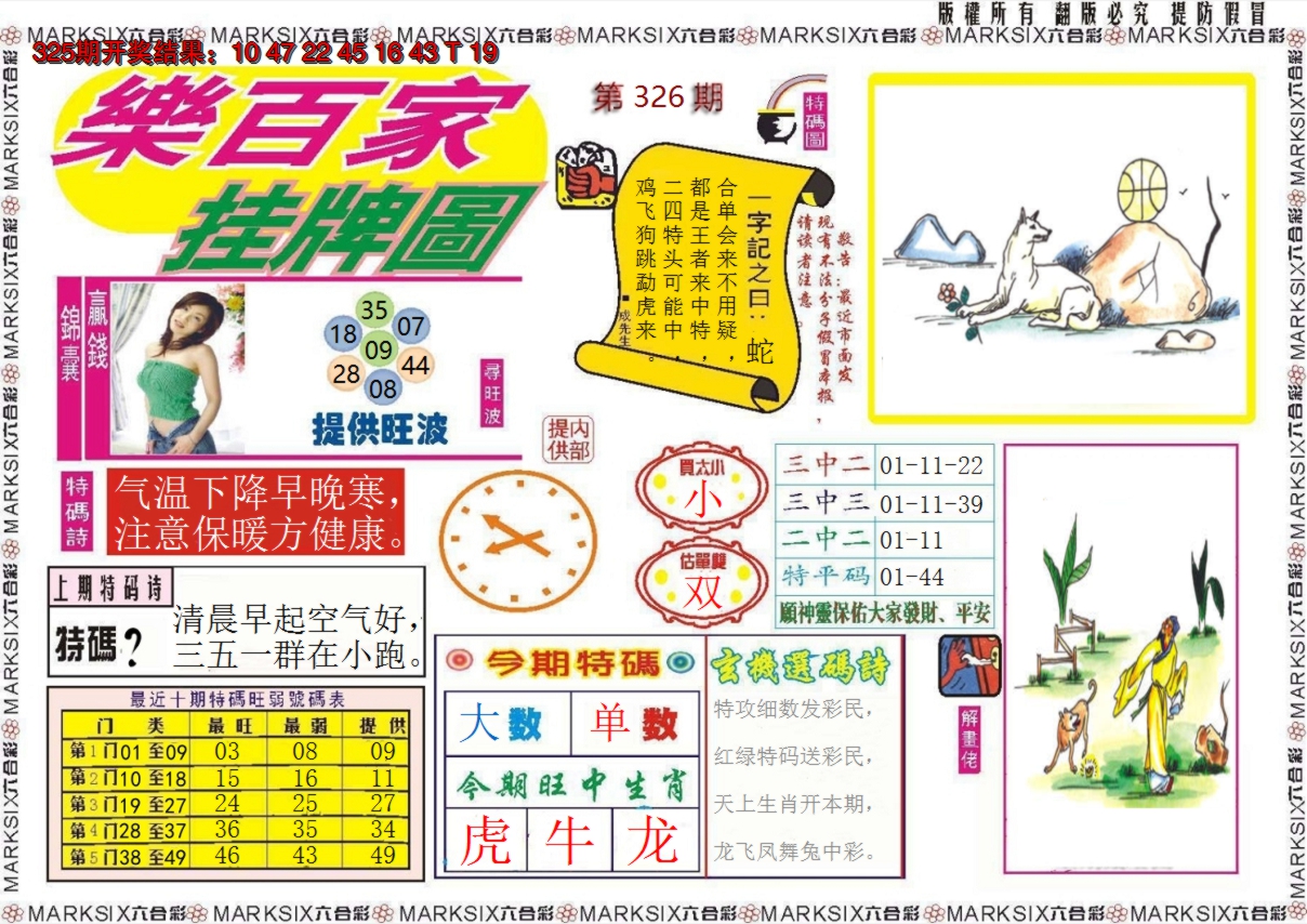 2024326期乐百家挂牌图
