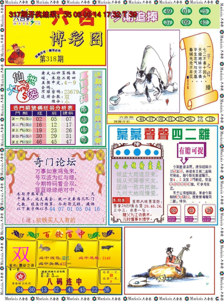2024318期六合博彩图