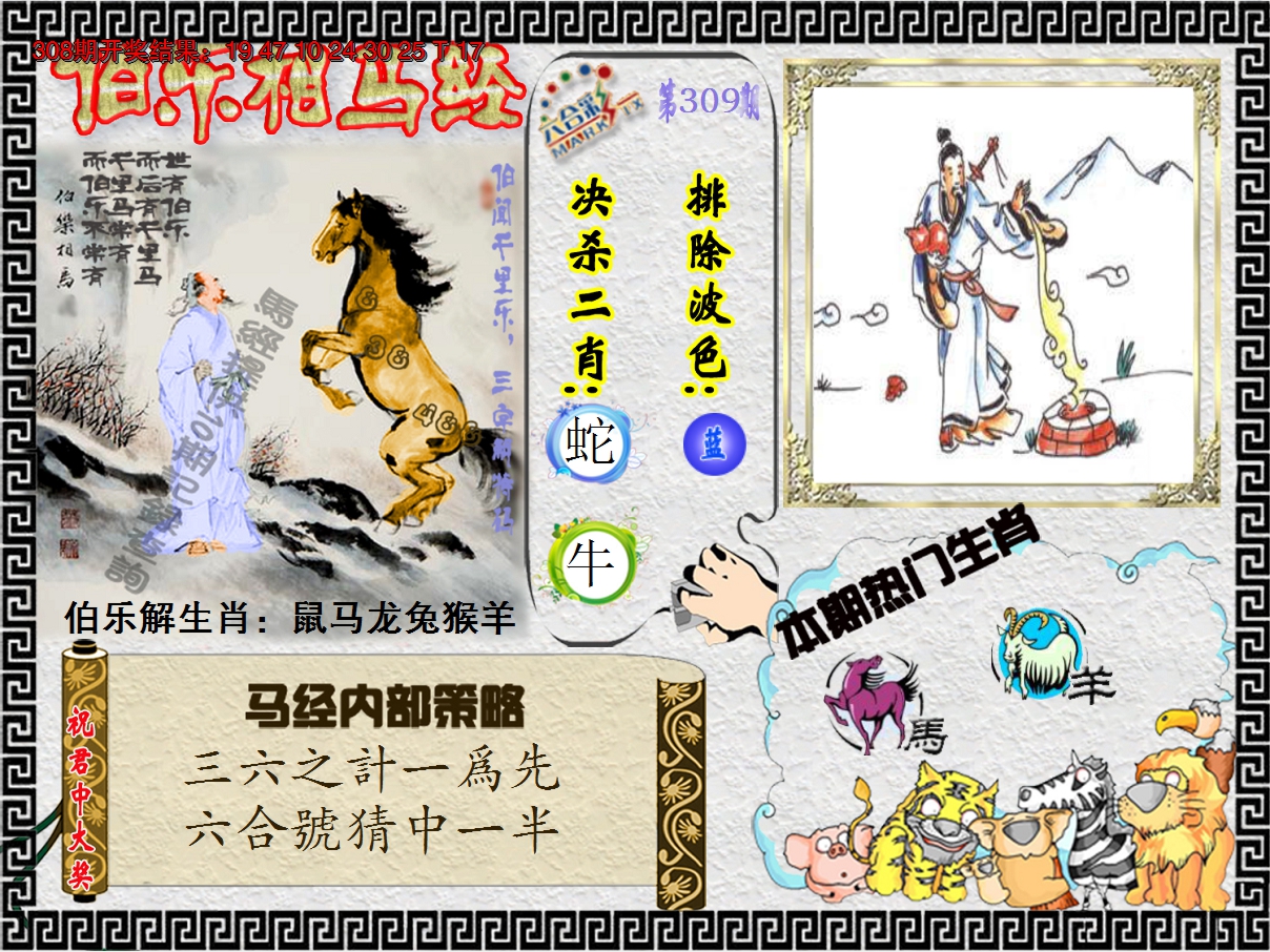 2024309期伯乐相马经