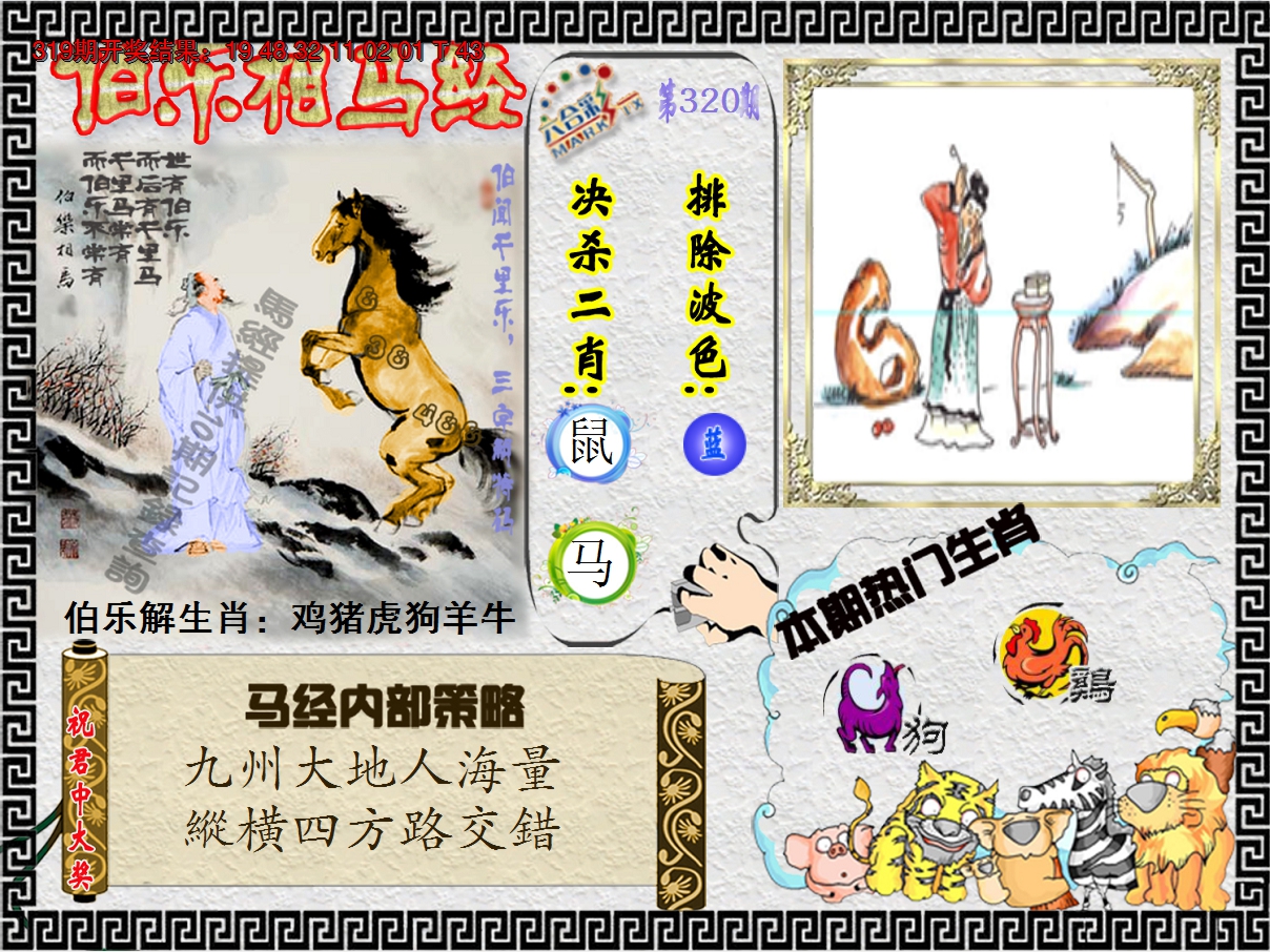 2024320期伯乐相马经