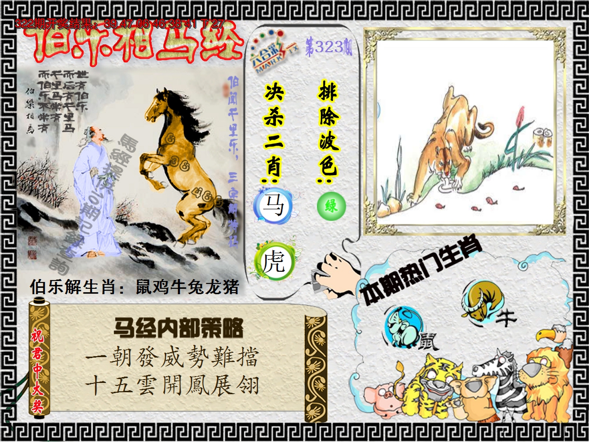 2024323期伯乐相马经