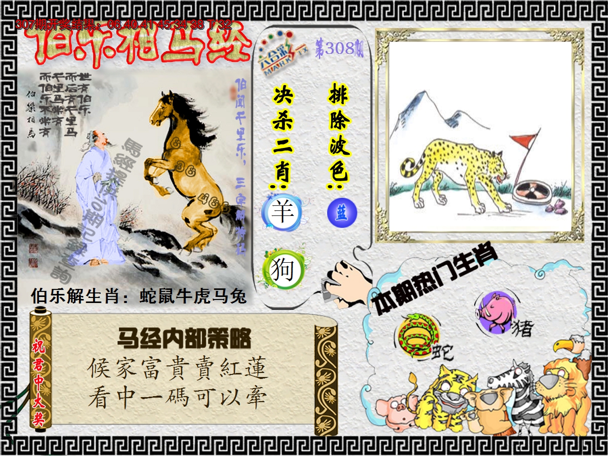 2024308期伯乐相马经