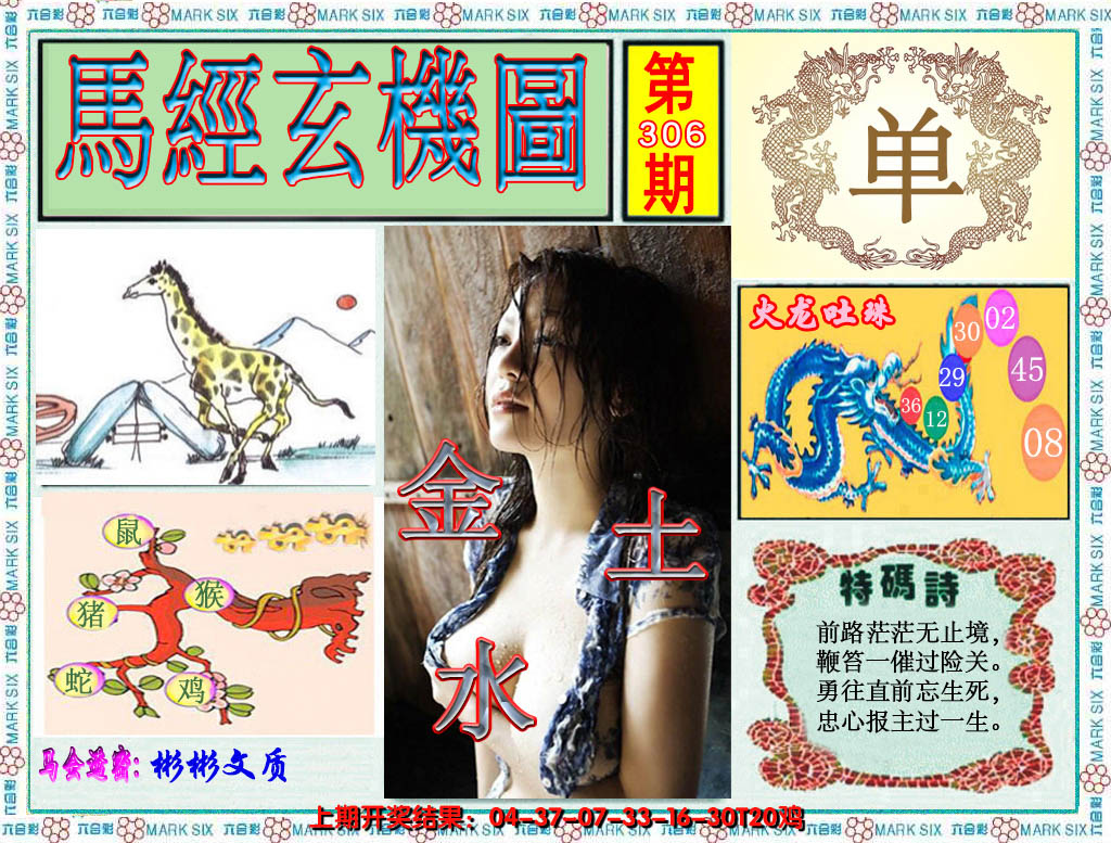 2024306期澳门玄机图