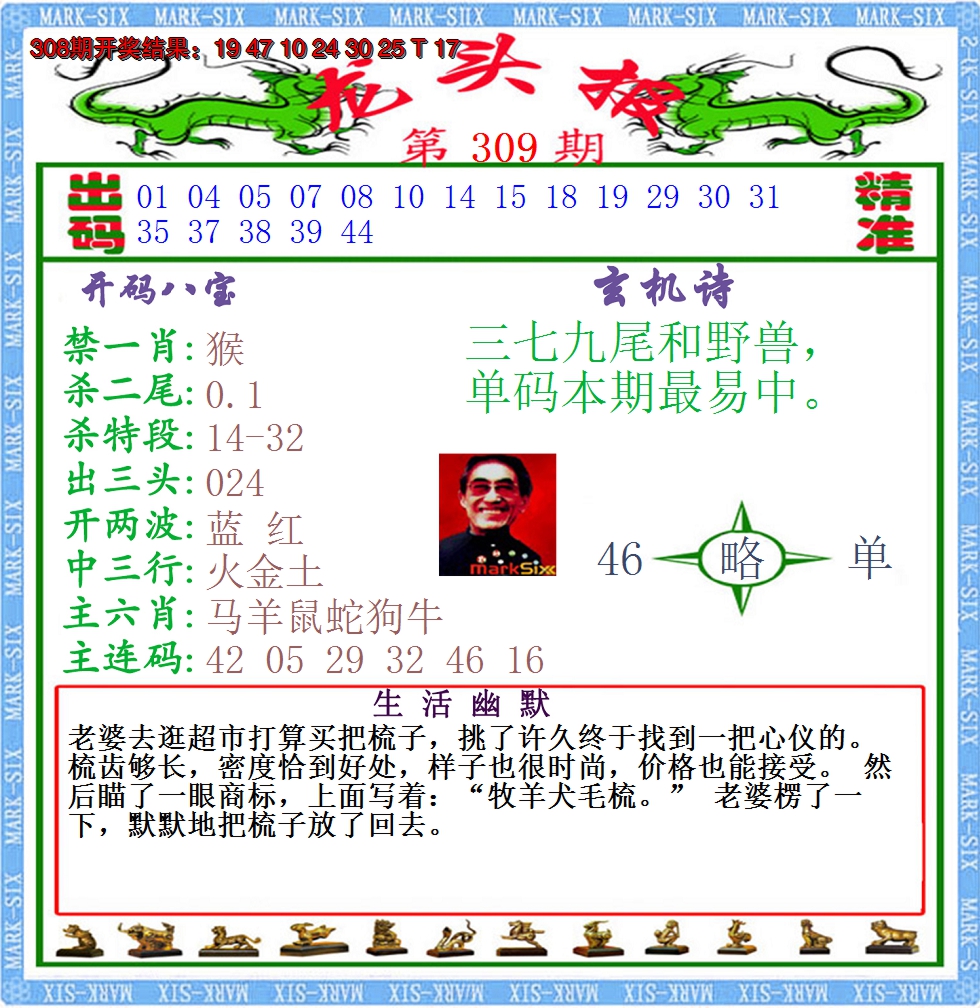 2024309期澳门龙头报