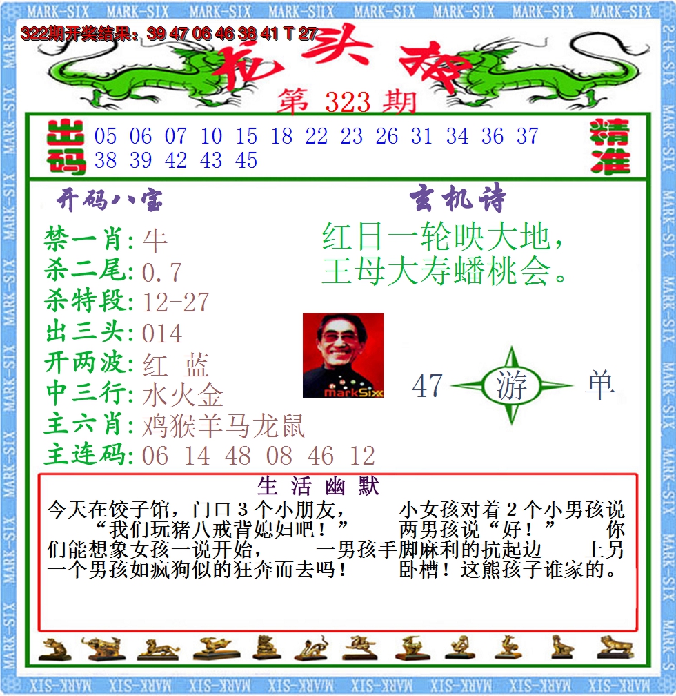 2024323期澳门龙头报