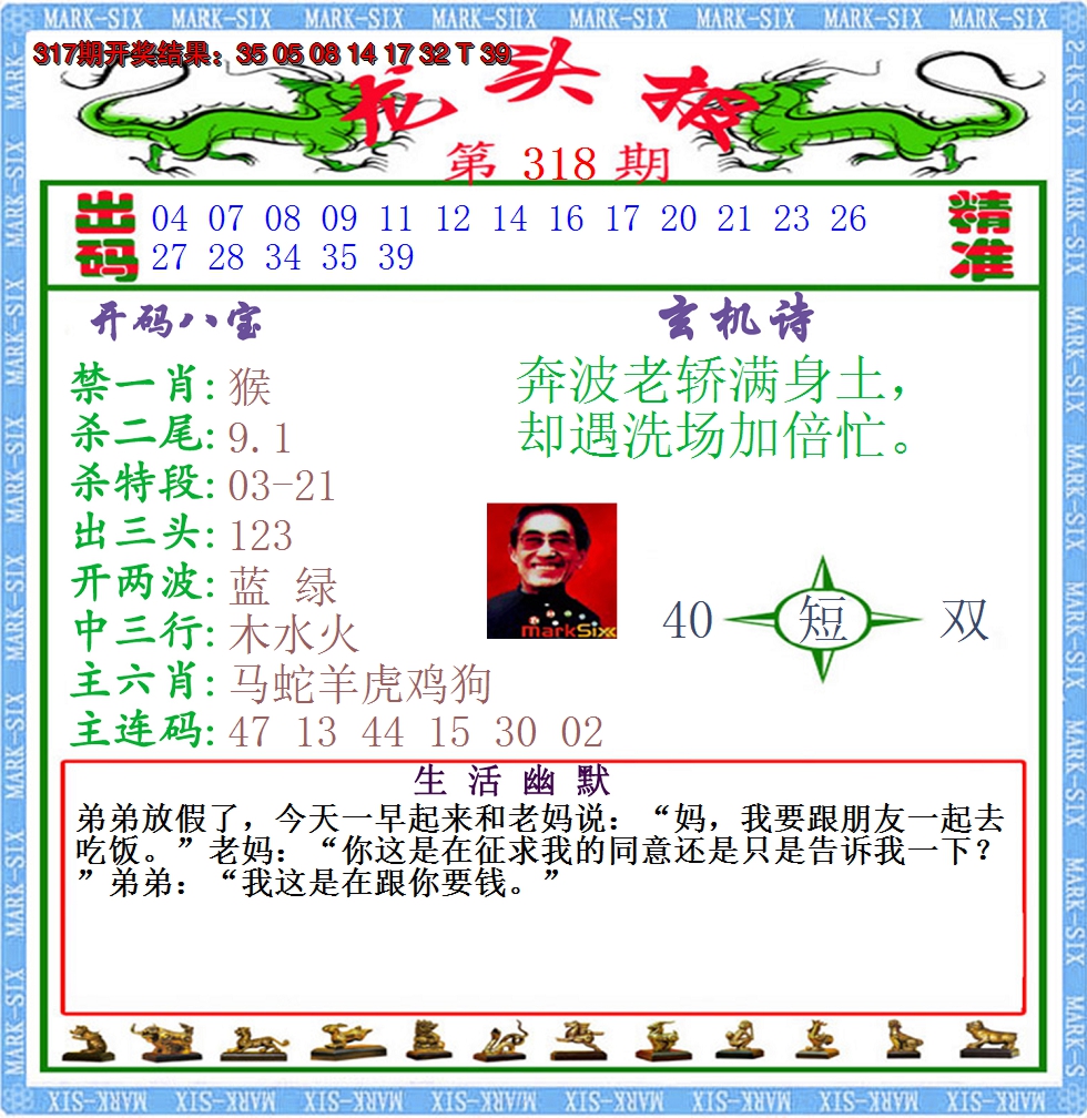 2024318期澳门龙头报