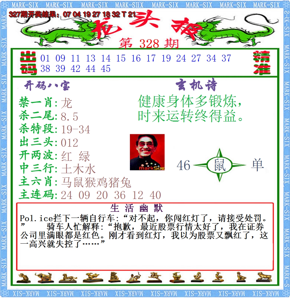 2024328期澳门龙头报