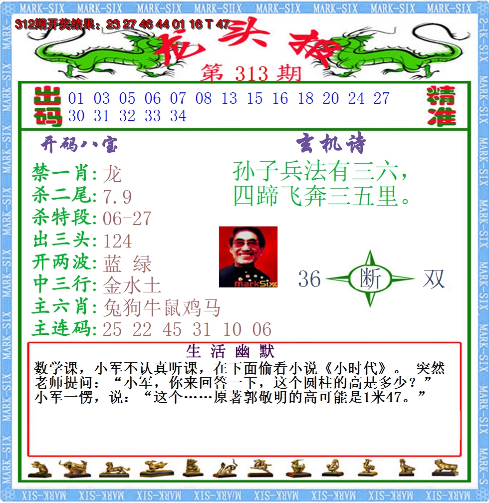 2024313期澳门龙头报