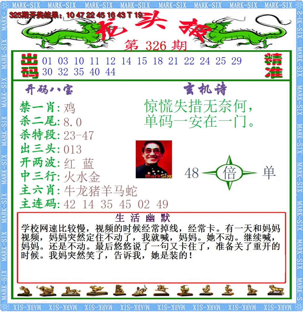2024326期澳门龙头报