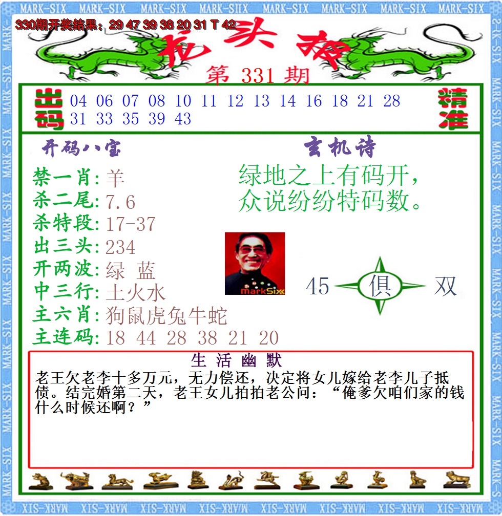 2024331期澳门龙头报