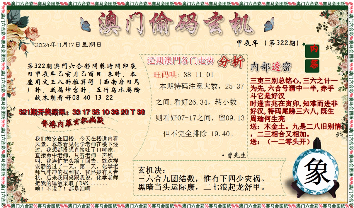 2024322期偷码玄机
