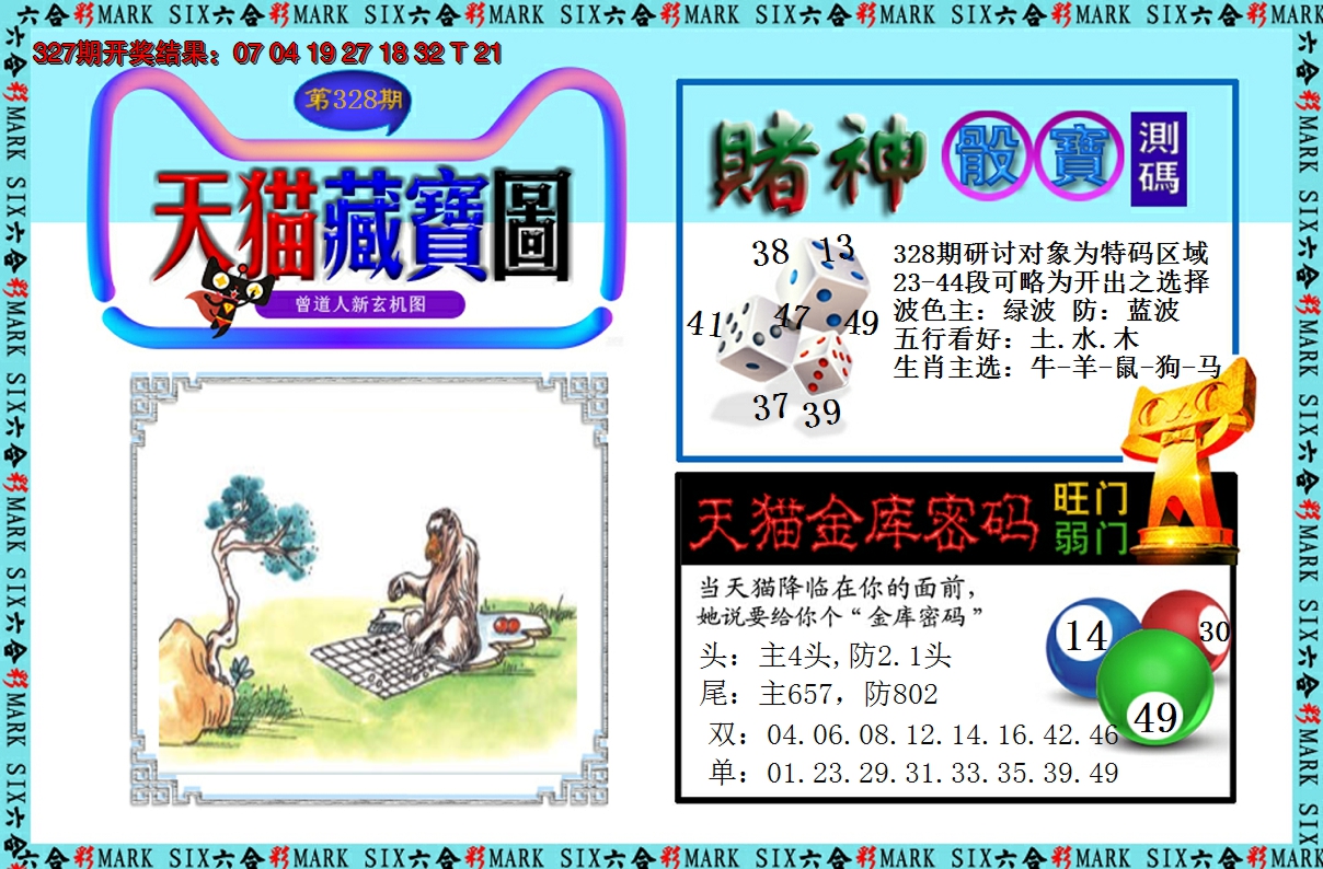 2024328期天猫藏宝图