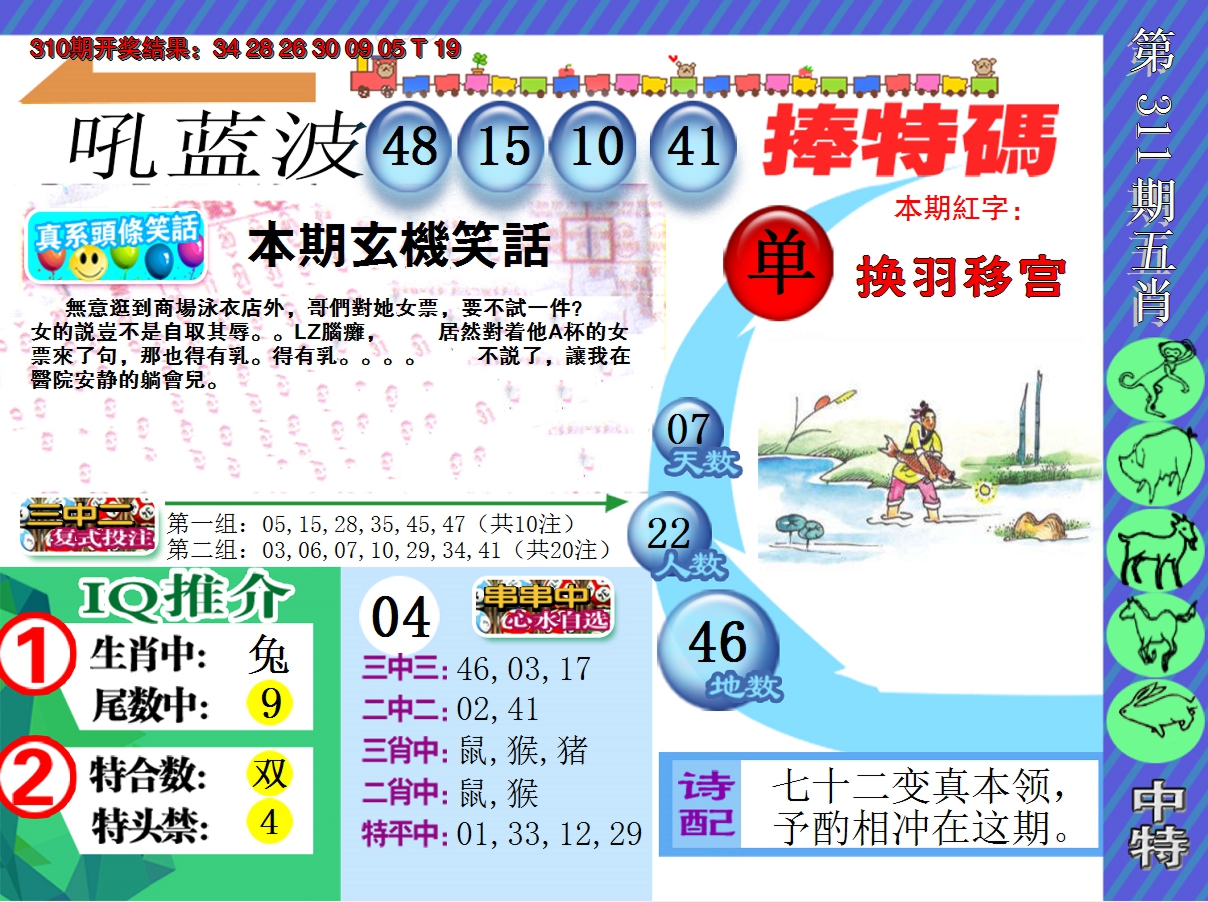 2024311期新特报