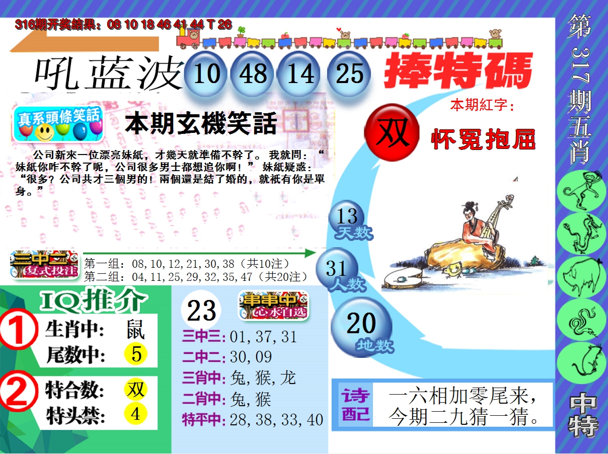 2024317期新特报