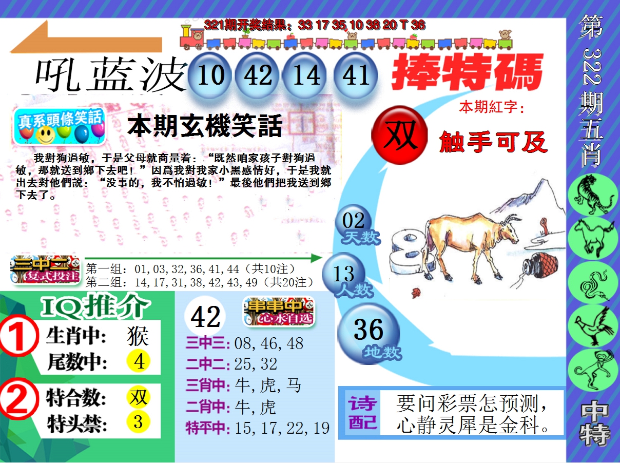 2024322期新特报