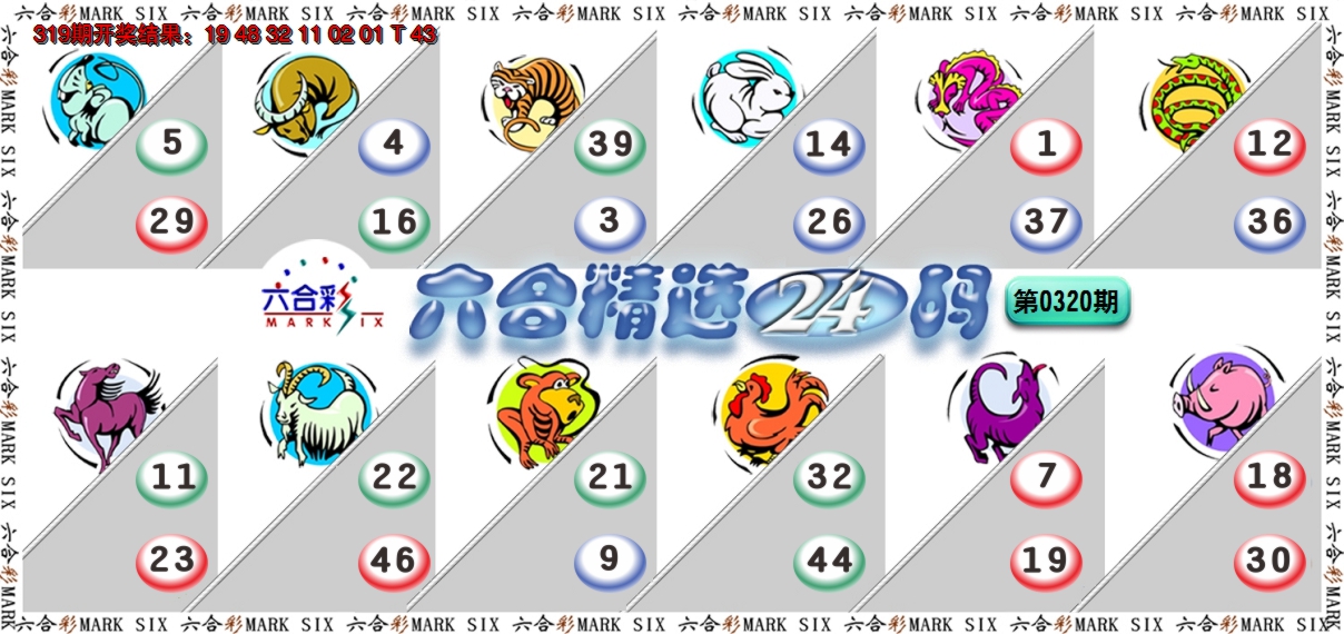 2024320期六合精选24码