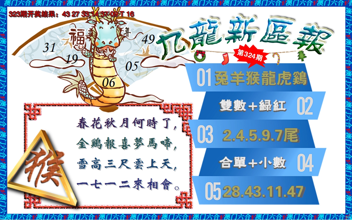 2024324期澳门新区报