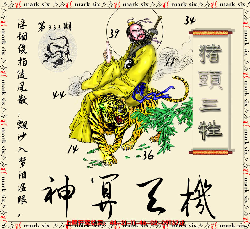 2024333期神算玄机