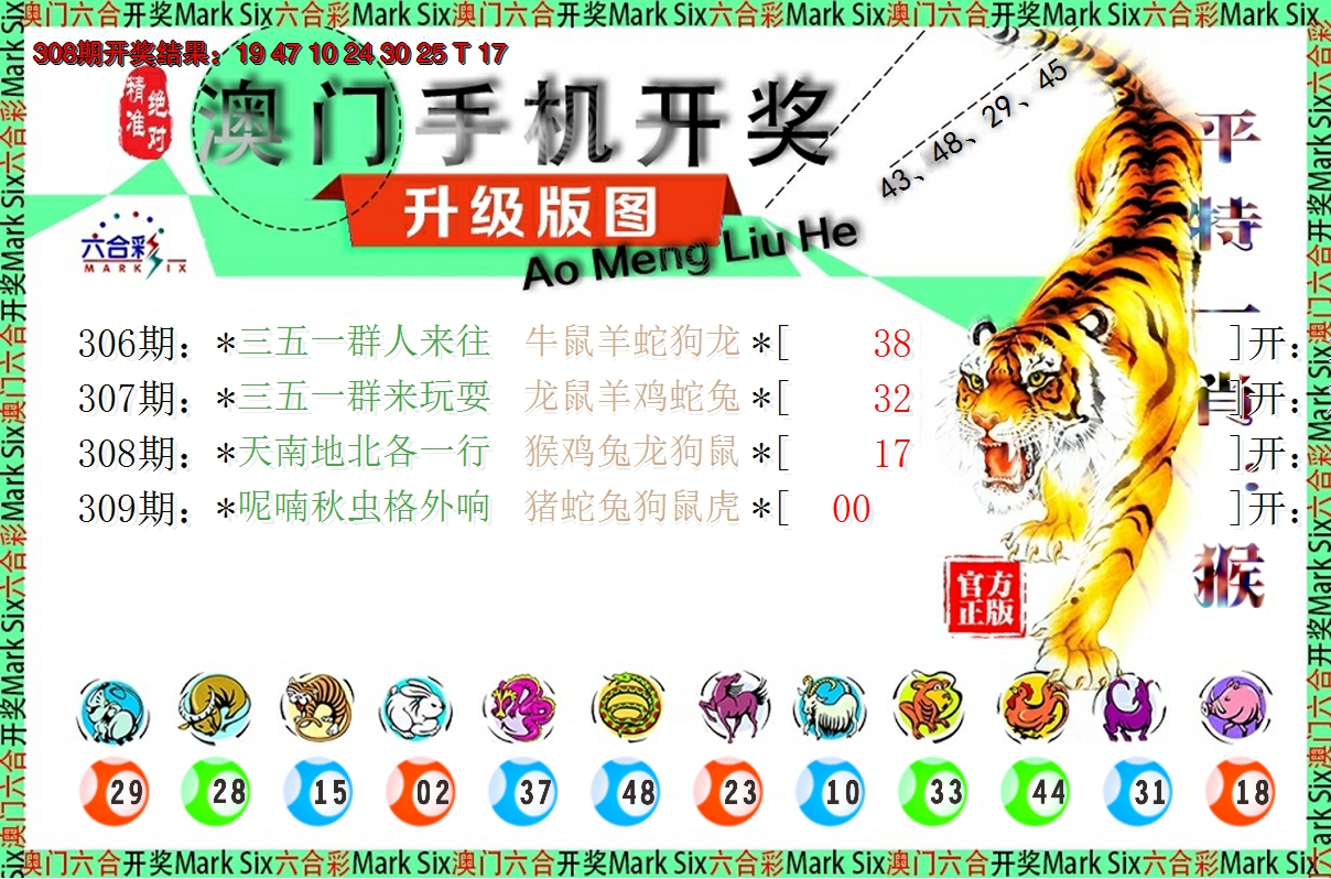 2024309期澳门开奖报