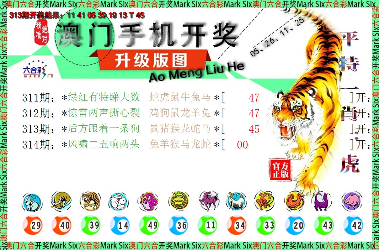 2024314期澳门开奖报