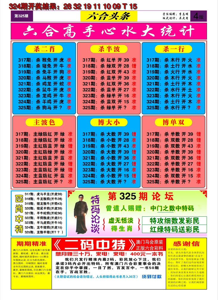 2024325期六合头条D