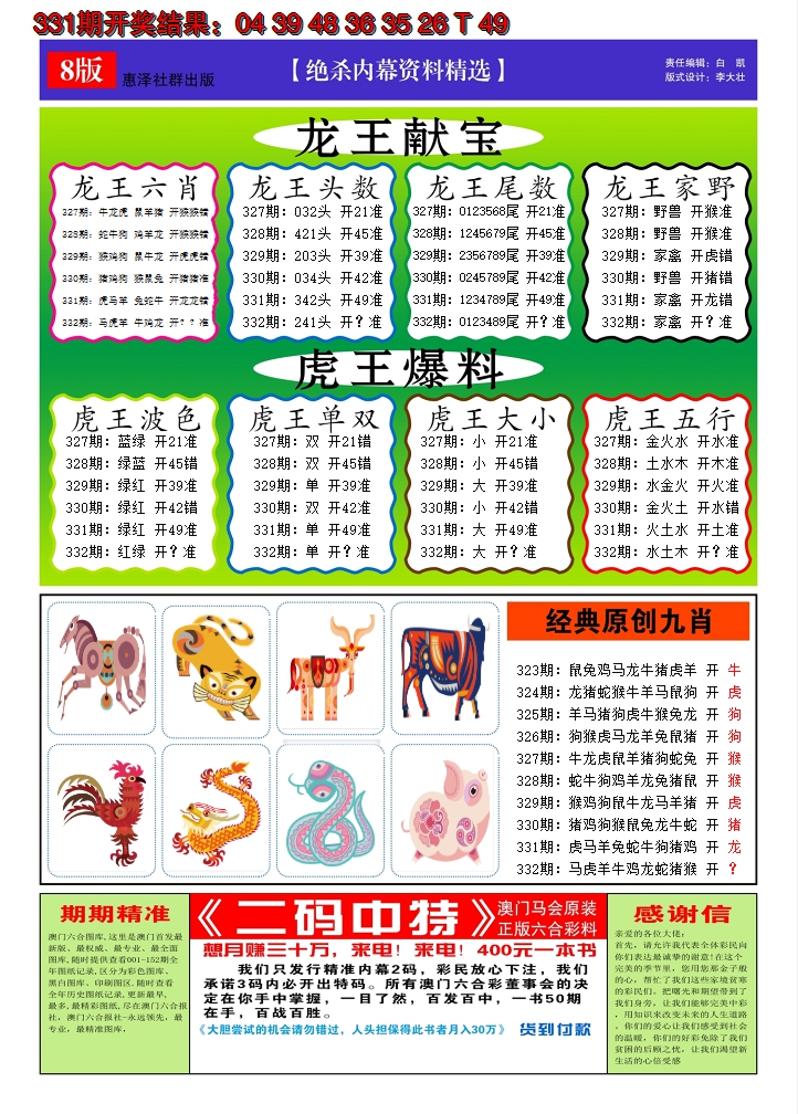 2024332期澳门钱多多C
