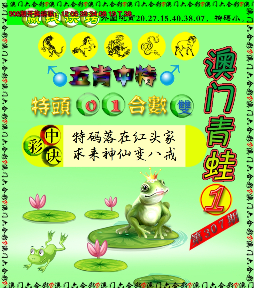 2024307期青蛙系列1