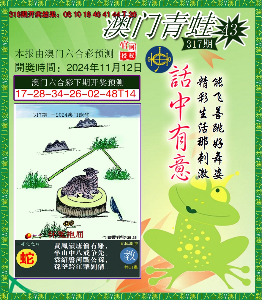 2024317期青蛙系列43