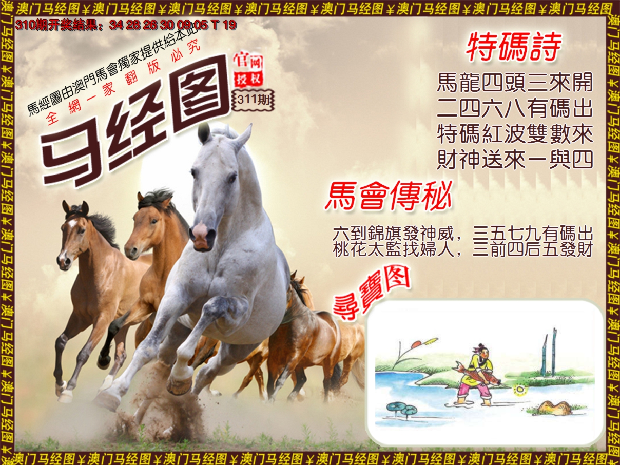2024311期马经系列1