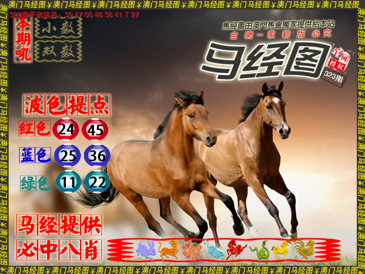 2024323期马经系列3