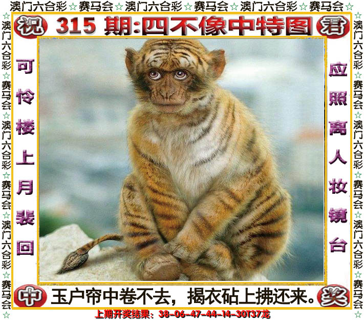 2024315期四不像中特图