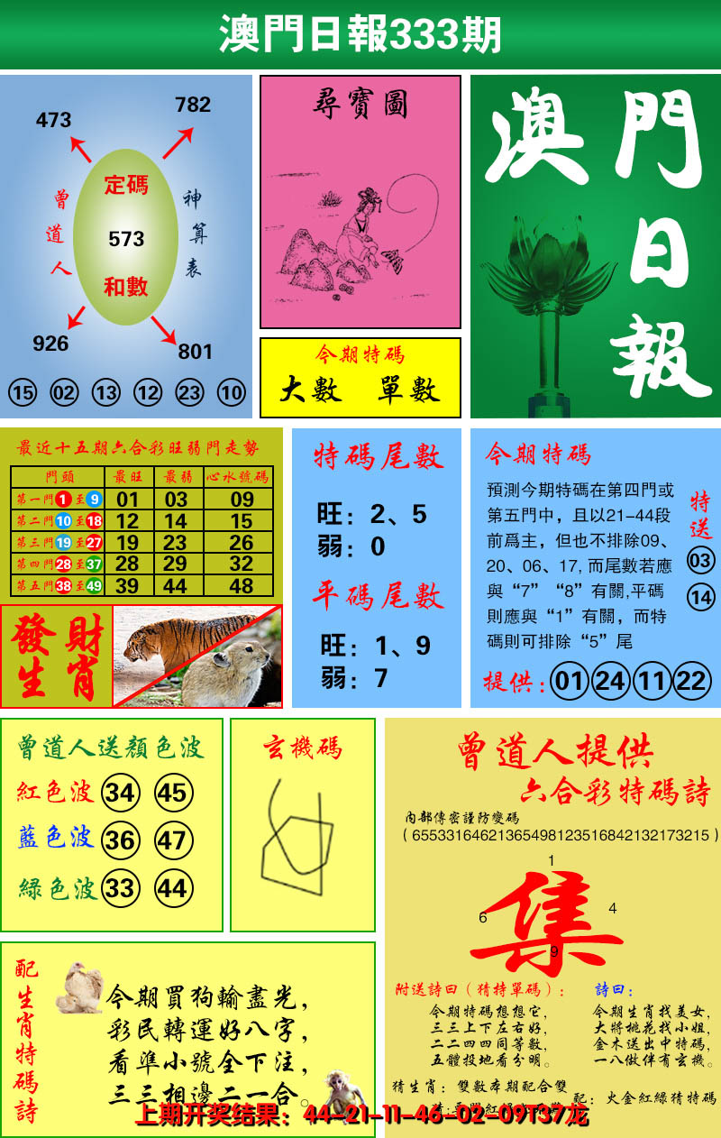 2024333期澳门日报