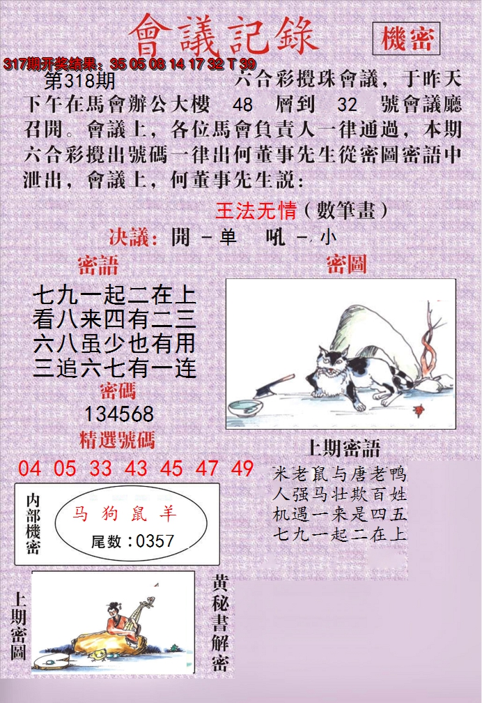 2024318期澳门会议记录