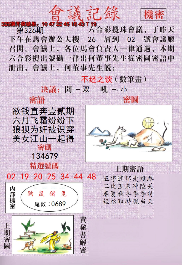 2024326期澳门会议记录