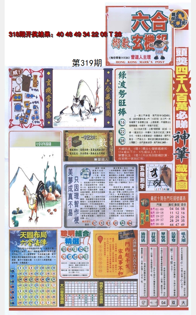 2024319期六合玄机报