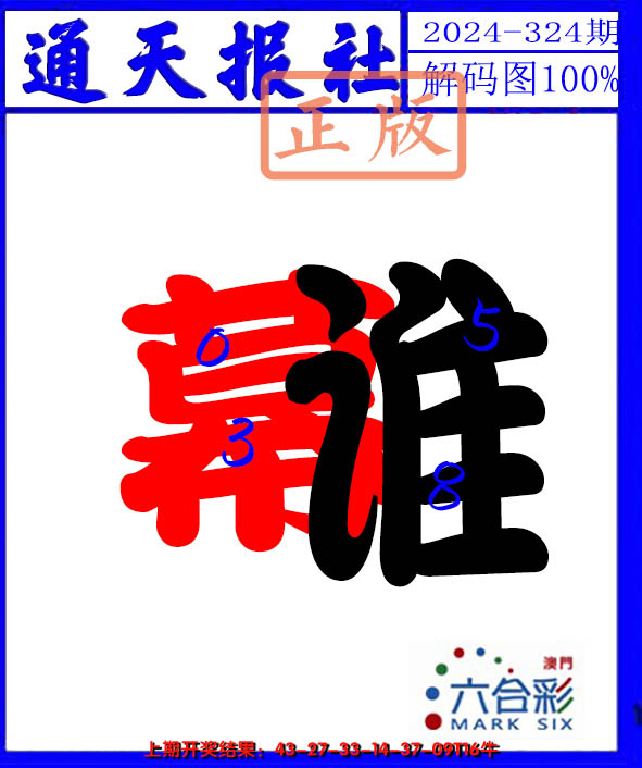 2024324期解码图