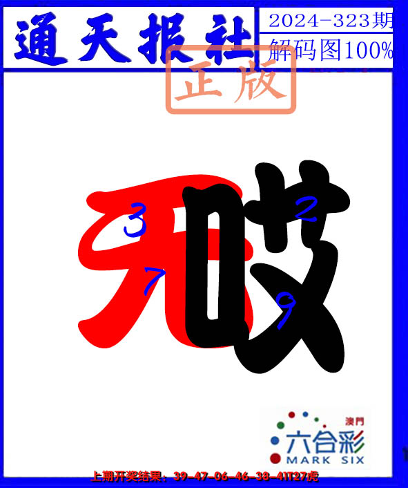 2024323期解码图