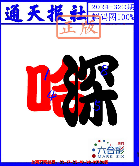 2024322期解码图