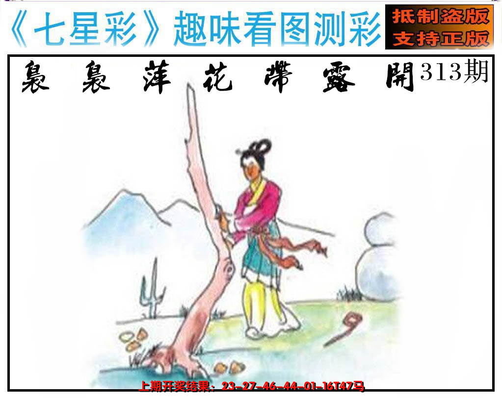 2024313期澳版七星彩图