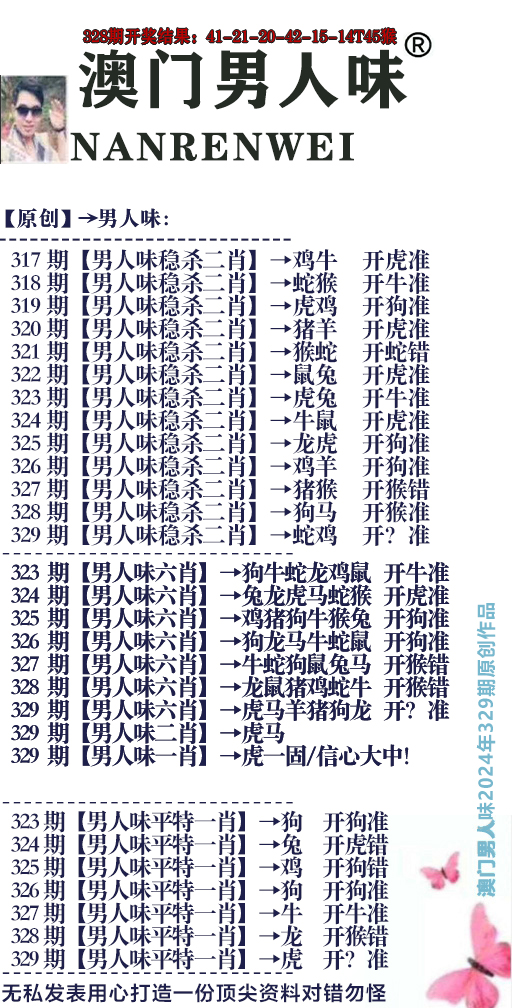 2024329期男人味