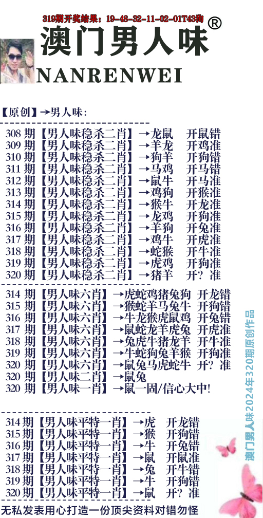 2024320期男人味