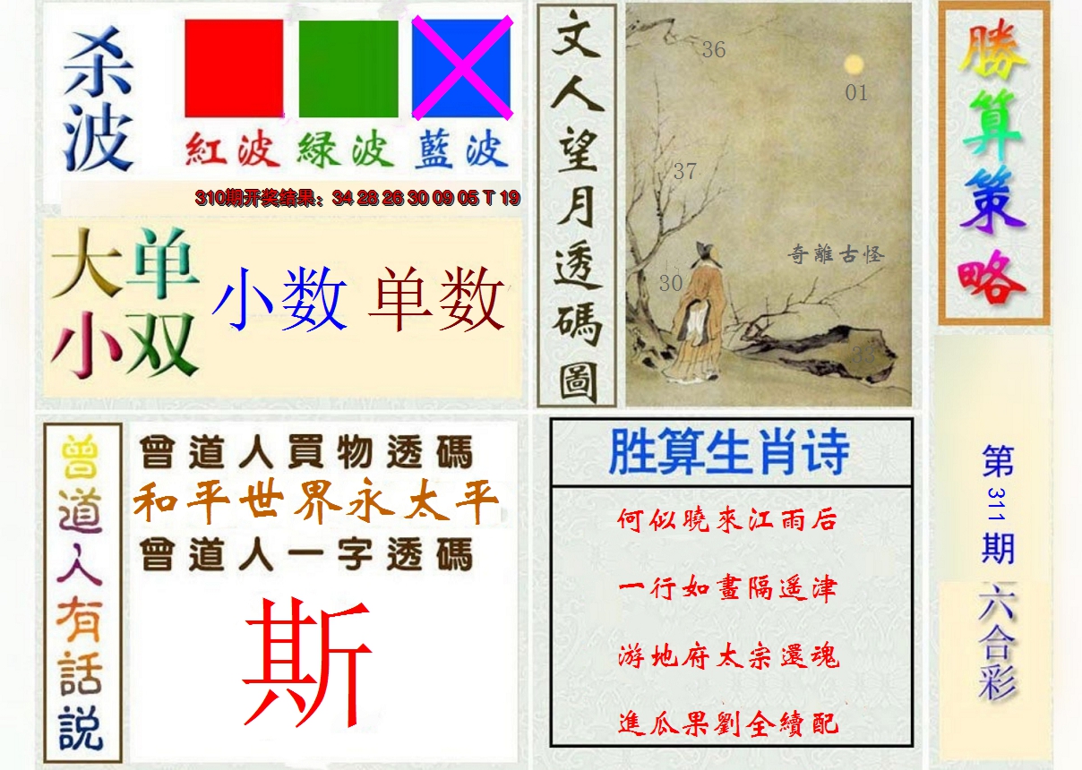 2024311期胜算策略