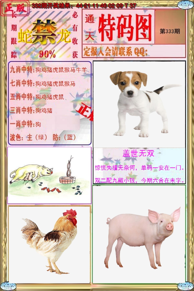 2024333期特码图