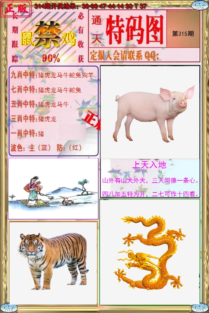 2024315期特码图